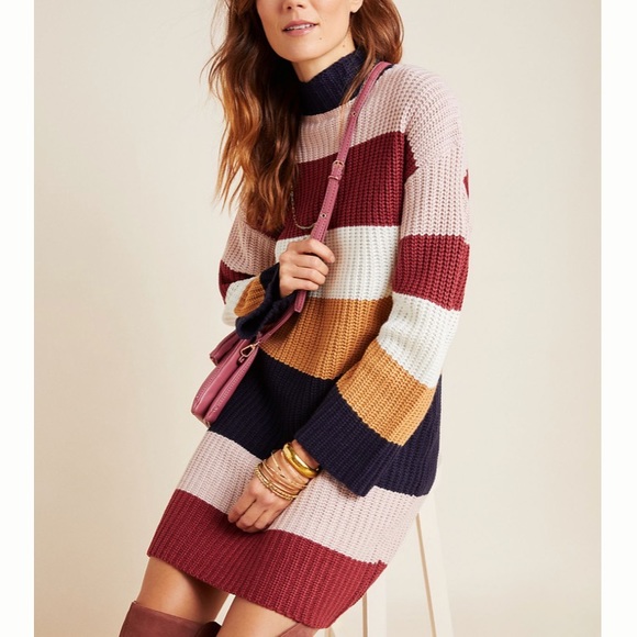 Anthropologie Dresses & Skirts - Anthropologie Lost & Wander Pomeline Sweater Dress